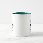 Erster Solo-Flugzeug PILOT, Retro, Personalisiert Tasse (Zentrum)