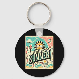 Erster Sommertag Schlüsselanhänger