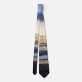 Erster Sonnenaufgang bei Cocoa Neck Tie Krawatte (Rückseite)