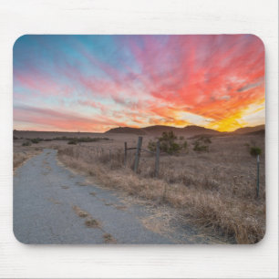 Erster Sonnenuntergang des Tages Mousepad