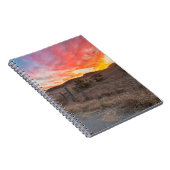 Erster Sonnenuntergang des Tages Notizblock (Rechte Seite)