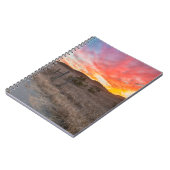 Erster Sonnenuntergang des Tages Notizblock (Linke Seite)