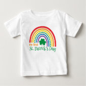 Erster St. Patrick's Day Baby T-shirt (Vorderseite)