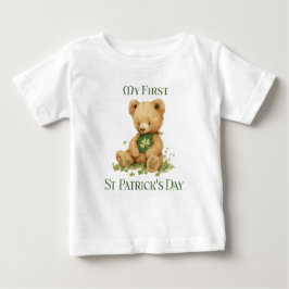 Erster St. Patrick's Day Baby T-shirt