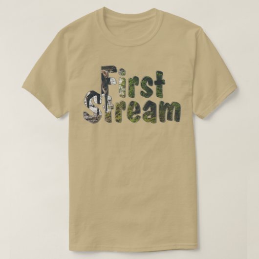 Erster Stream T-Shirt (Design vorne)