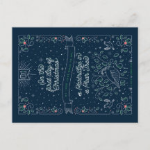 ERSTER TAG CHRISTMAS / Weihnachtspostkarte