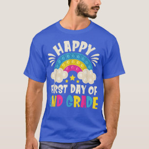 Erster Tag der 2. Klasse zurück zum Pop der Schule T-Shirt