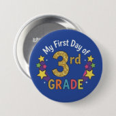 Erster Tag der 3. Klasse Button (Vorne & Hinten)