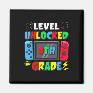 Erster Tag der 4. Klasse Level freigeschaltetes Sp Magnet