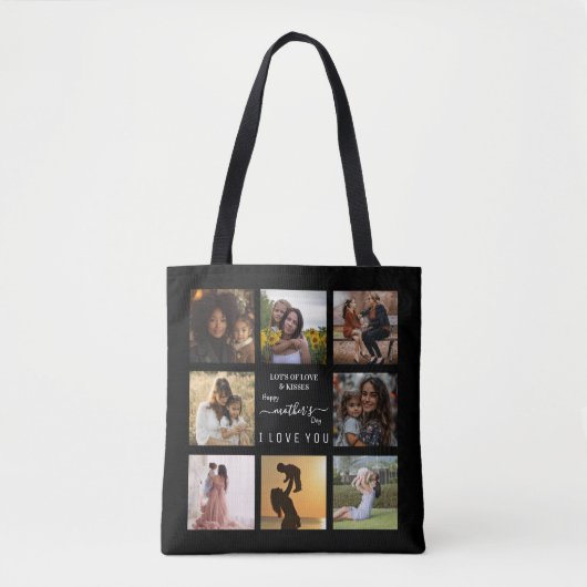 Erster Tag der Black Elegent Mütter Tasche (Vorderseite)