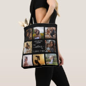 Erster Tag der Black Elegent Mütter Tasche (Von Nahem)