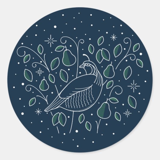 ERSTER TAG DER CHRISTMAS / Weihnachtsaufkleber Runder Aufkleber (Vorderseite)