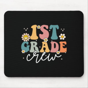 Erster Tag der Crew der 1. Klasse Zurück zur Schul Mousepad