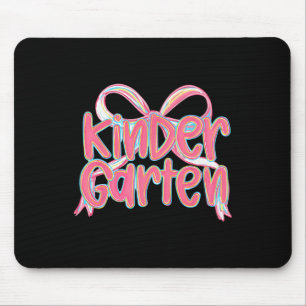 Erster Tag der dritten Klasse Blumenstrauß für Leh Mousepad