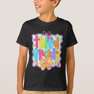 Erster Tag der dritten Klasse Blumenstrauß für Leh T-Shirt