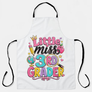 Erster Tag der dritten kleinen Miss 3. Klasse Schürze
