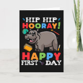 Erster Tag der ersten Klasse Karte (Vorderseite)