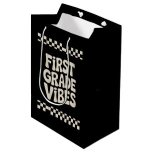 Erster Tag der ersten Klasse Vibes zurück zur Schu Mittlere Geschenktüte
