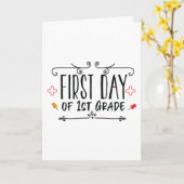 Erster Tag der ersten Stufe Karte (Gelbe Blume)