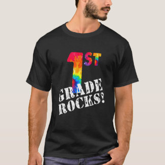 Erster Tag der Gefärbte Krawatte der 1. Klasse Roc T-Shirt