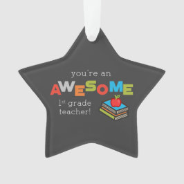 Erster Tag der Lehrerbewertung, Phantastisch Ornament