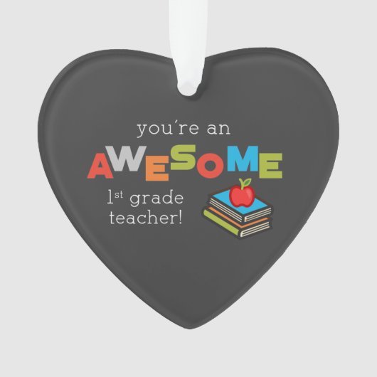 Erster Tag der Lehrerbewertung, Phantastisch Ornament (Vorderseite)