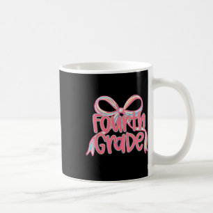 Erster Tag der vierten Klasse Blumenstrauß für Leh Kaffeetasse