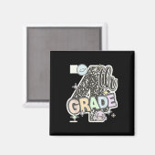 Erster Tag der vierten Klasse Notebook-Tee Magnet (Vorderseite/Rückseite)