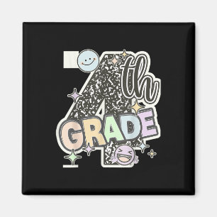 Erster Tag der vierten Klasse Notebook-Tee Magnet