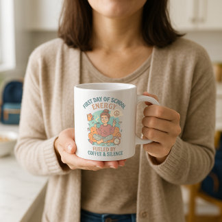 Erster Tag der von Stille & Stille angeheizten Sch Kaffeetasse