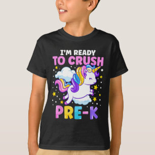 Erster Tag der Vorschule bin ich bereit, Pre-K Un T-Shirt