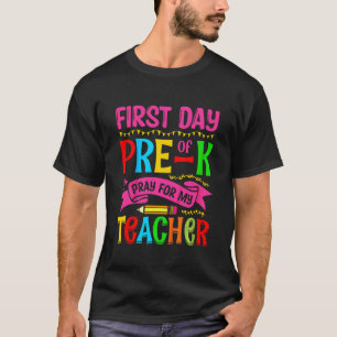Erster Tag der Vorschule für Kinder, bete für mein T-Shirt