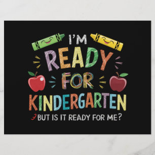 Erster Tag der Vorschule für Kinder, zurück zur Sc Briefbogen