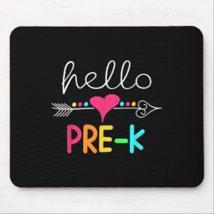 Erster Tag der Vorstufe K Hallo zurück zum Schulle Mousepad