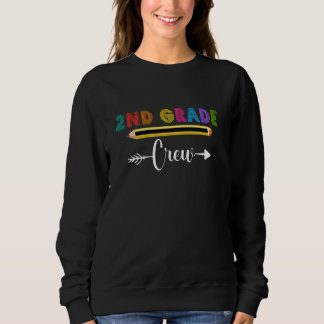 Erster Tag der zweiten Crew zurück zum Schullehrer Sweatshirt
