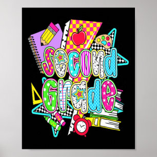 Erster Tag der zweiten Klasse Blumen-Bundle für Le Poster
