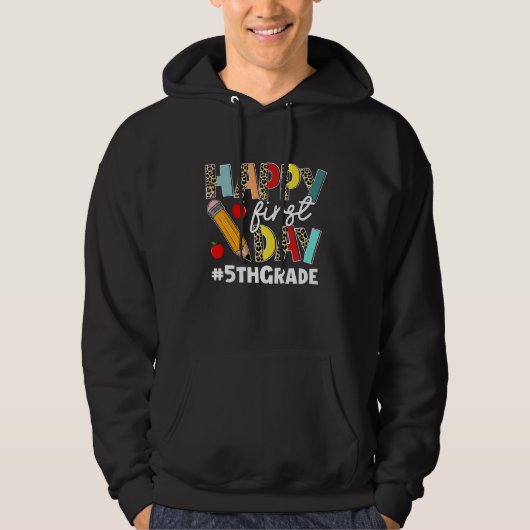 Erster Tag des 5. Hoodie (Vorderseite)