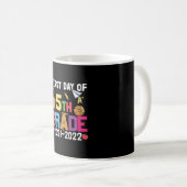 Erster Tag des 5. Kaffeetasse (VorderseiteRechts)