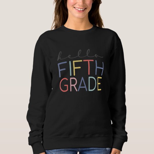 Erster Tag des 5. Sweatshirt (Vorderseite)
