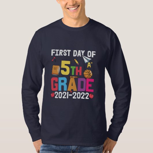 Erster Tag des 5. T-Shirt (Vorderseite)