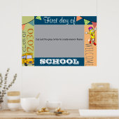 Erster Tag des Fotos in der Schule Poster (Küche)