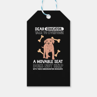 Erster Tag des Kindergartens Geschenkanhänger