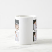 Erster Tag des Vaters 6 FotoCollage Kaffeetasse (Mittel)