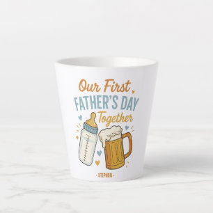 Erster Tag des Vaters - Beer & Baby Flasche Milchtasse