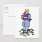 Erster Tag des Vaters Postkarte (Vorne/Hinten)