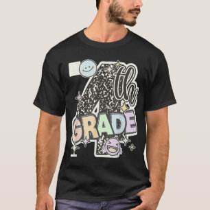 Erster Tag des viertklassigen Komposition-Notebook T-Shirt