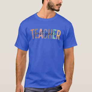 Erster Tag des Vintagen Lehrers der ersten Stufe T-Shirt