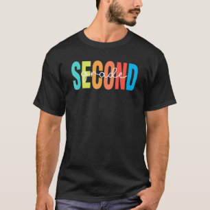 Erster Tag des zweiten Grades des Lehrers T-Shirt
