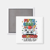 Erster Tag: Fünftes Level-Up-Videospiel Magnet (Vorderseite/Rückseite)
