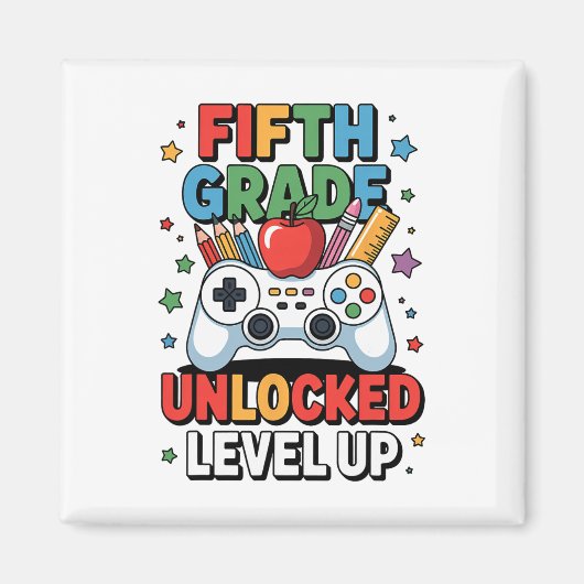 Erster Tag: Fünftes Level-Up-Videospiel Magnet (Vorne)